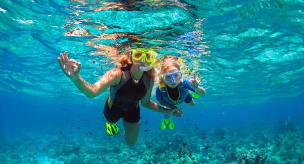 under water diving